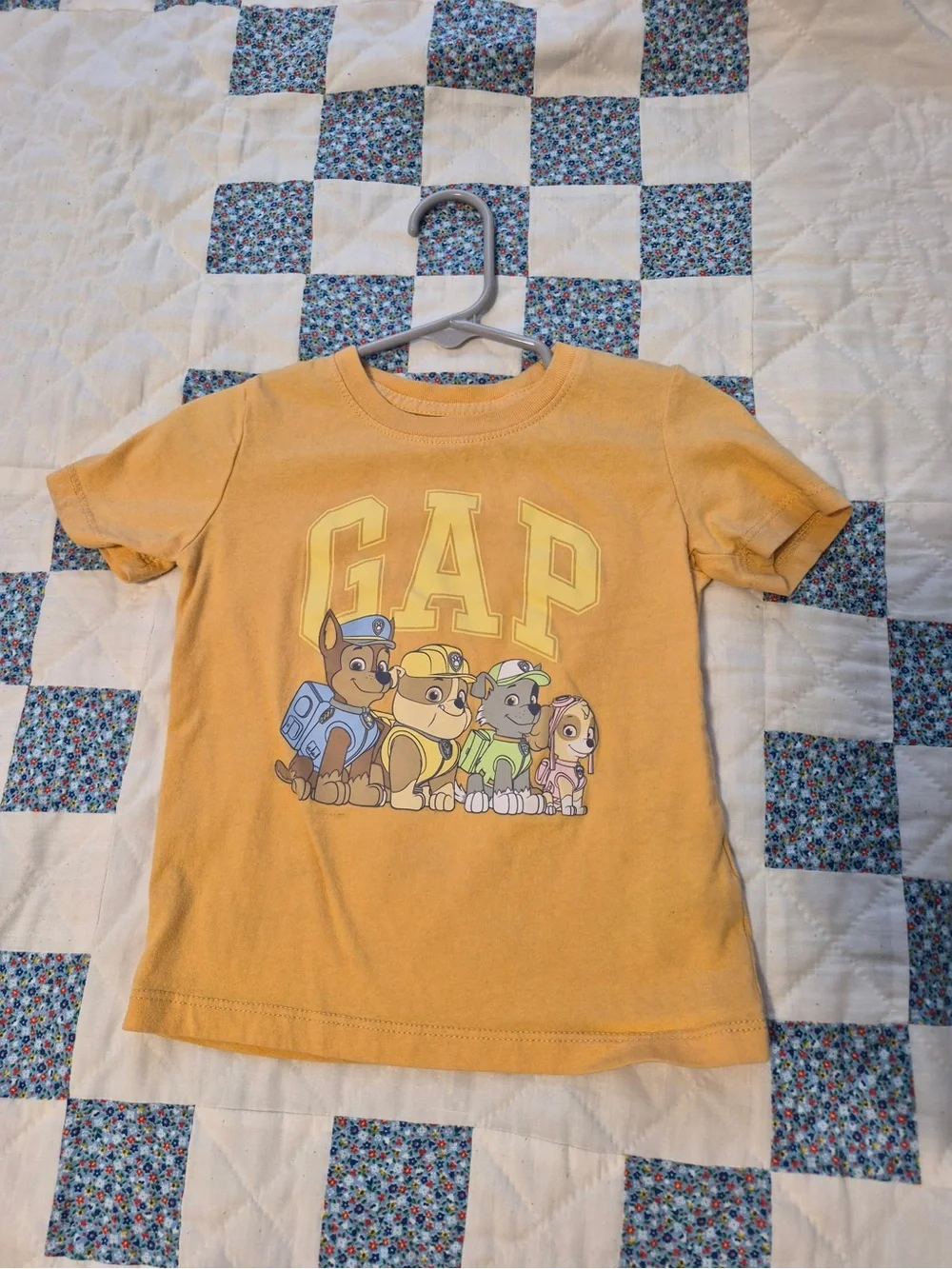 GAP Kids Yellow Paw Patrol Logo Tee